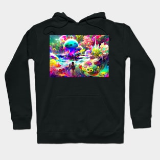 Color Globs | Life Mushrooms Hoodie